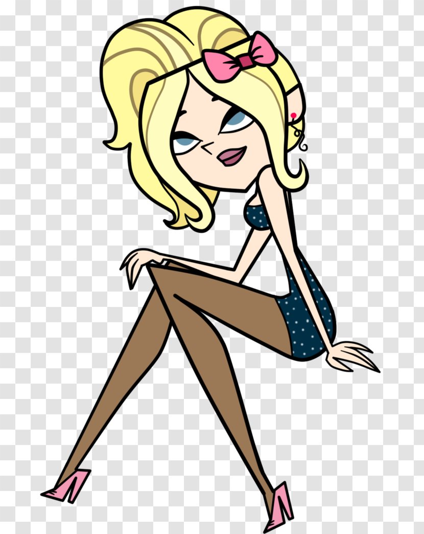 Drawing DeviantArt Total Drama Island Action - Flower - Happy Women Transparent PNG