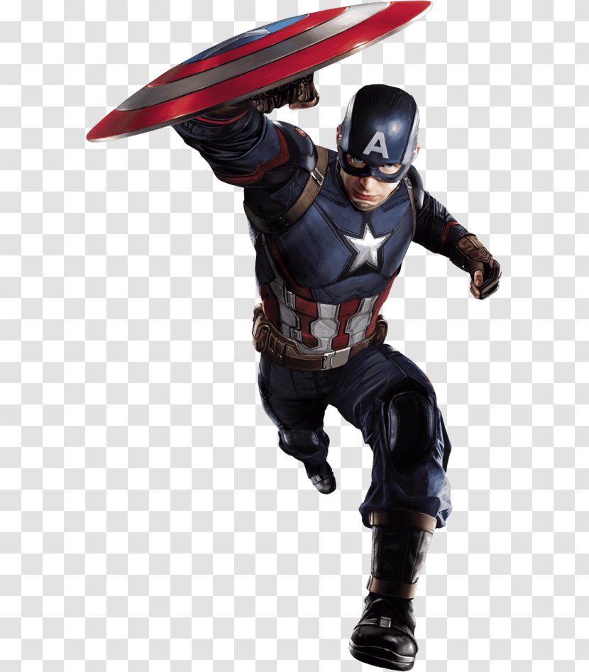 Captain America Iron Man Black Widow War Machine - Superhero Transparent PNG