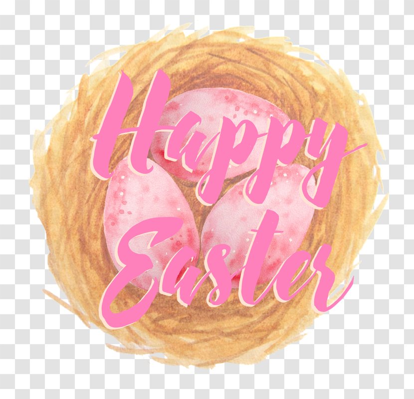 Easter Bunny Typography Computer File - Holiday - Happy Transparent PNG