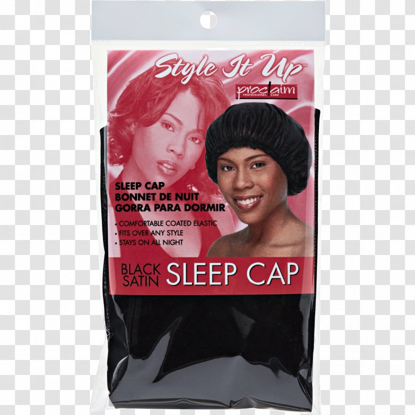 Hairstyle Satin Sleep Cap Night Transparent PNG