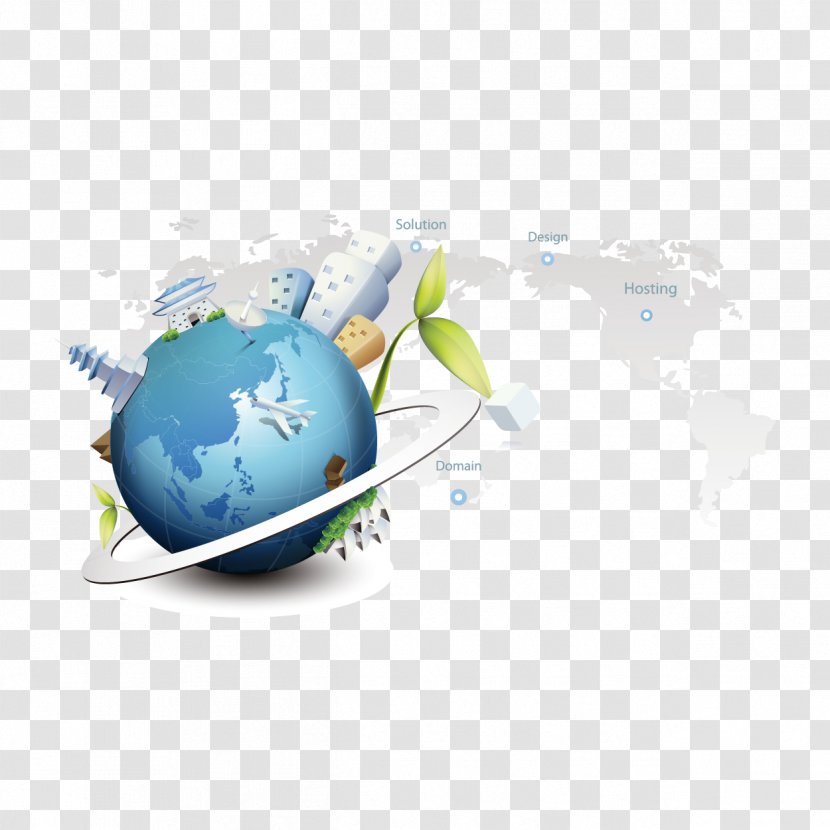 Business Concept - Company - Vector Earth Science And Technology Transparent PNG