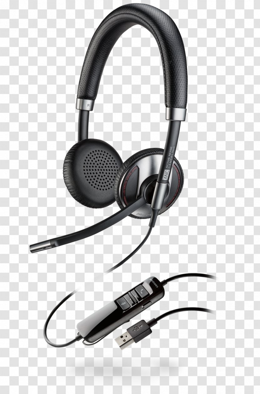 Active Noise Control Noise-cancelling Headphones Plantronics - Stereophonic Sound - Headset Transparent PNG
