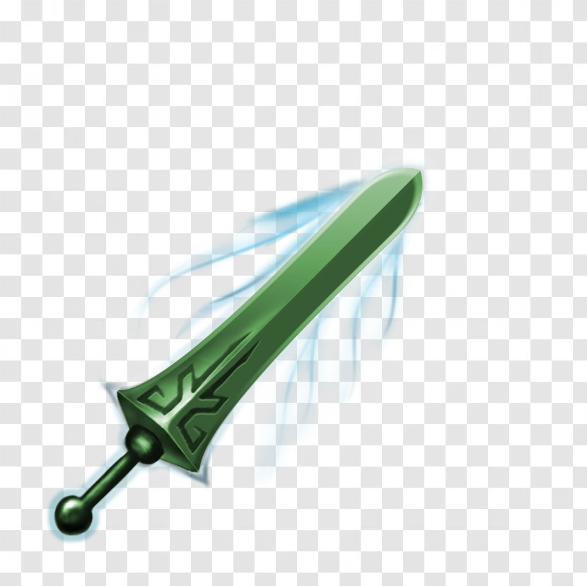 Green - Highdefinition Television - Sword Transparent PNG