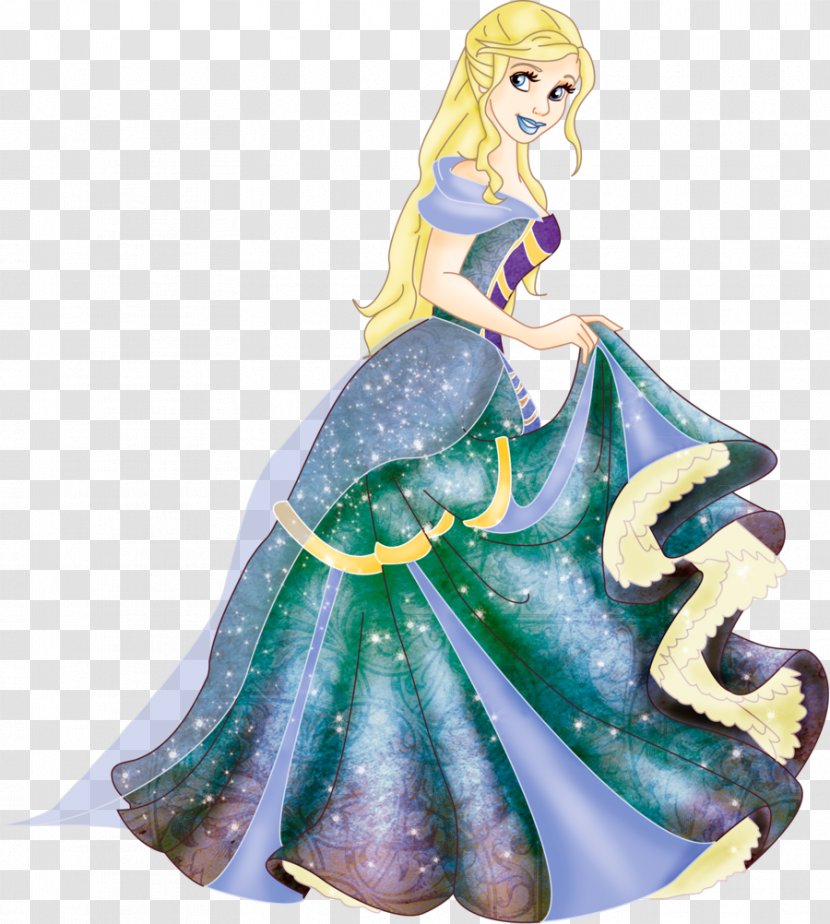 Costume Design Figurine Legendary Creature - Princess Cartoon Transparent PNG