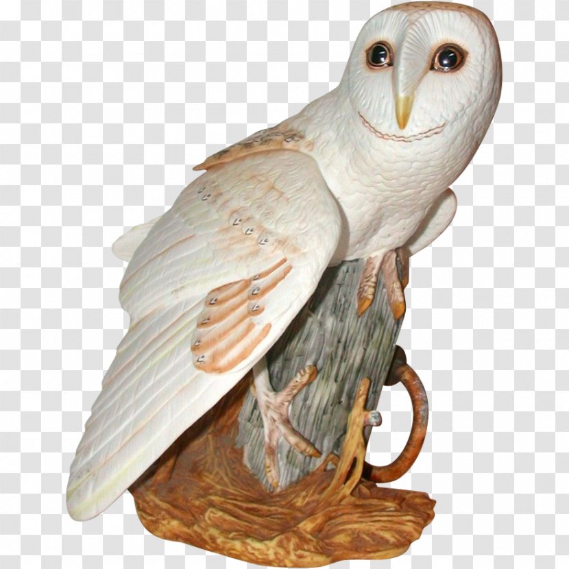 Barn Owl Bird Porcelain The Franklin Mint - Pottery - Hand Painted Transparent PNG