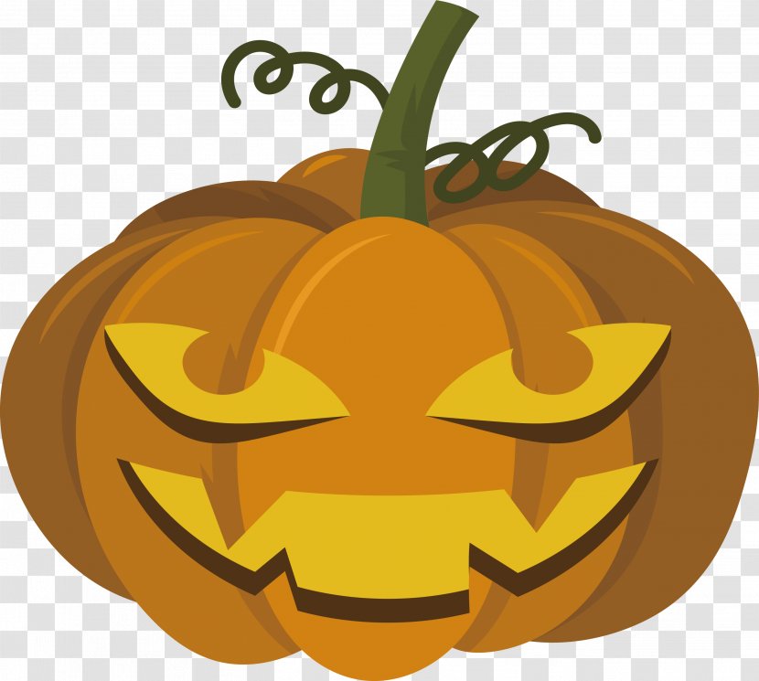 Calabaza Jack-o-lantern Pumpkin Winter Squash - Jack O Lantern - The Evil Transparent PNG