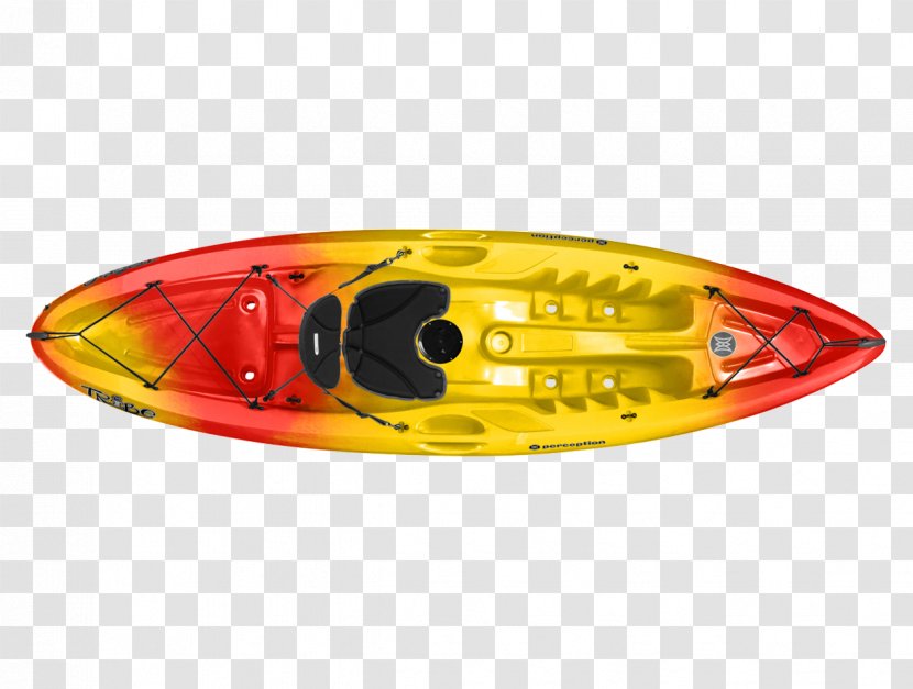 Sea Kayak Perception Tribe 9.5 Sit-on-Top 13.5 - Hand Painted Transparent PNG