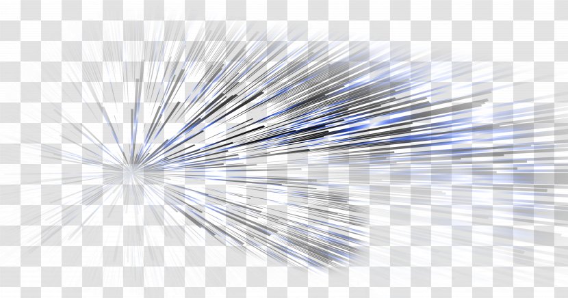 Light Sky Wallpaper - Computer - Blue Black Ray Effect Element Transparent PNG