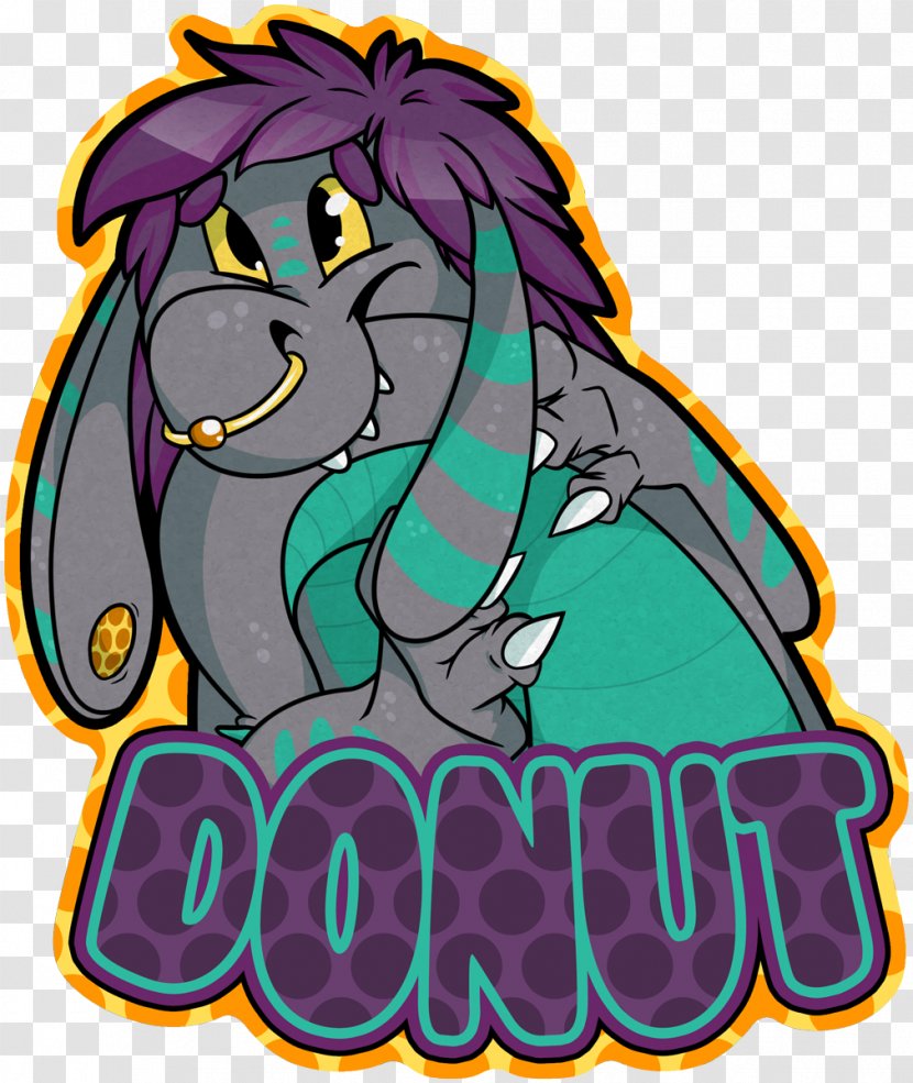 Vertebrate Horse Cartoon Clip Art - Donuts Transparent PNG
