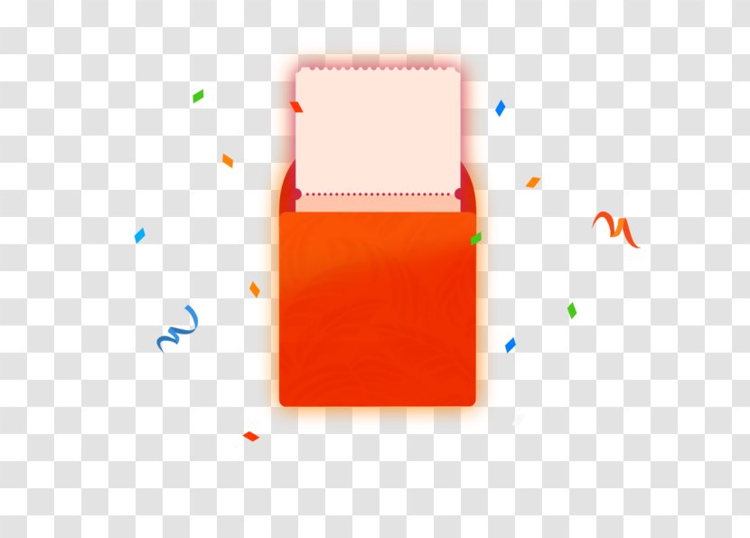 Red Envelope Paper Coupon - Card Transparent PNG