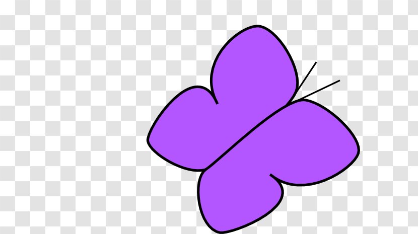 Butterfly Purple Clip Art - Pollinator Transparent PNG