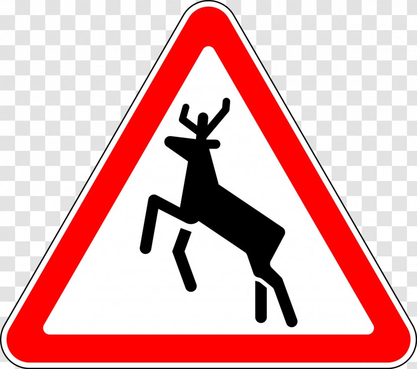Traffic Sign Warning Road Pedestrian - Area - Signs Transparent PNG
