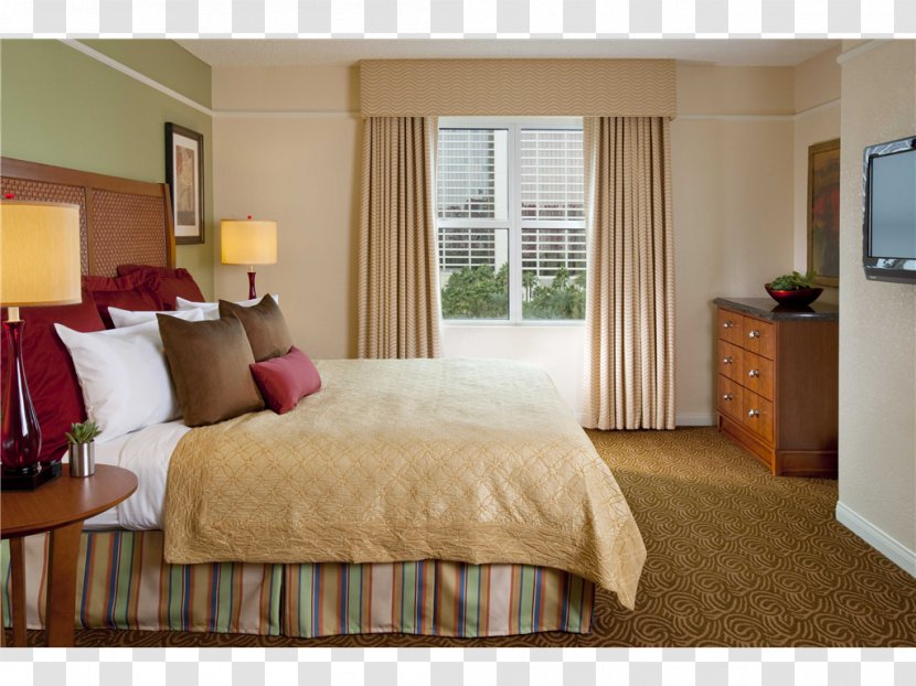 Hilton Grand Vacations At The Flamingo Las Vegas Hotels & Resorts - Bedroom - Hotel Transparent PNG