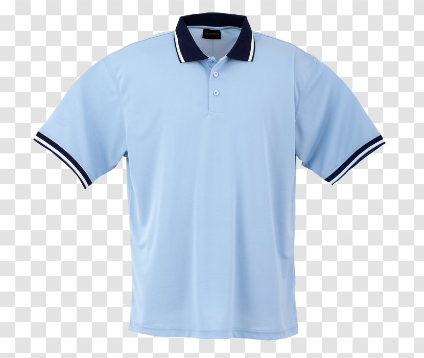 Polo Shirt T-shirt Tennis Collar - Electric Blue Transparent PNG