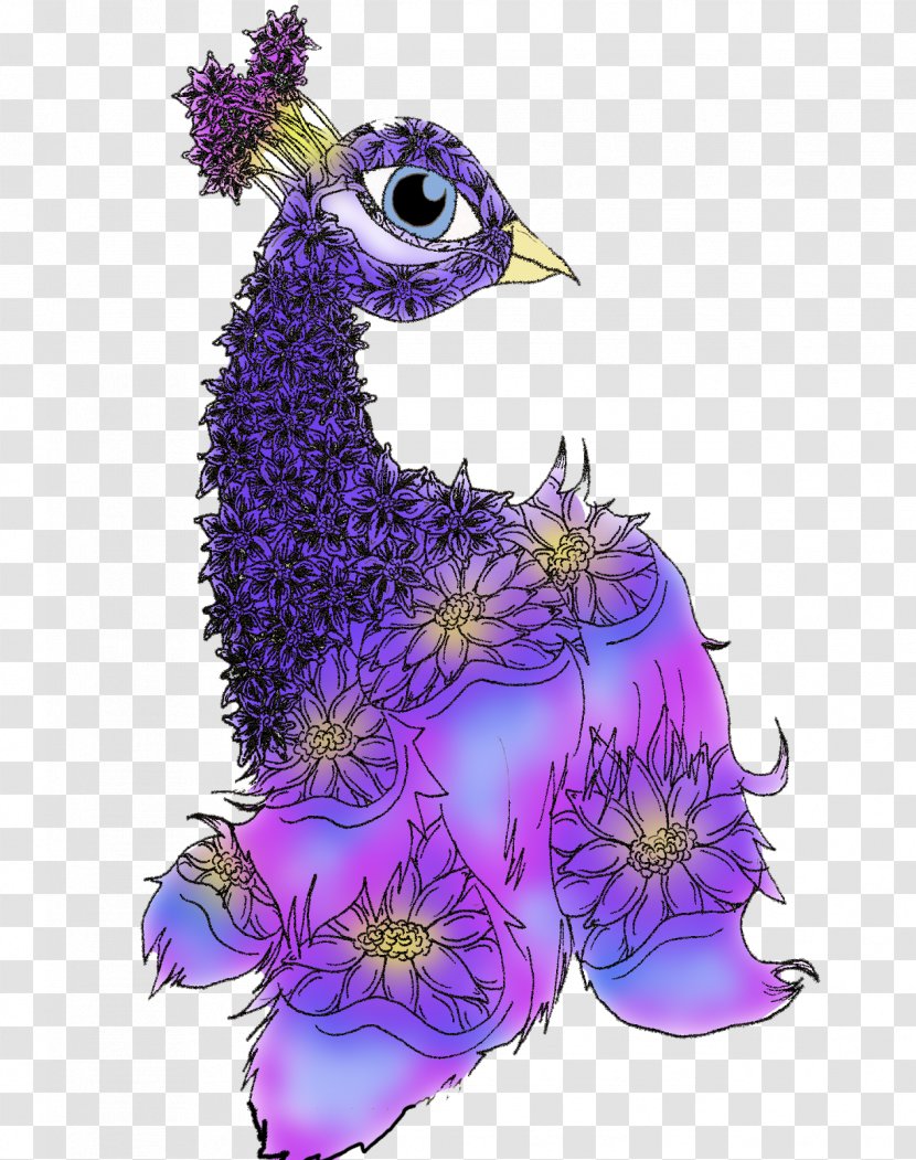 Flowering Plant Purple - Art - Flower Transparent PNG
