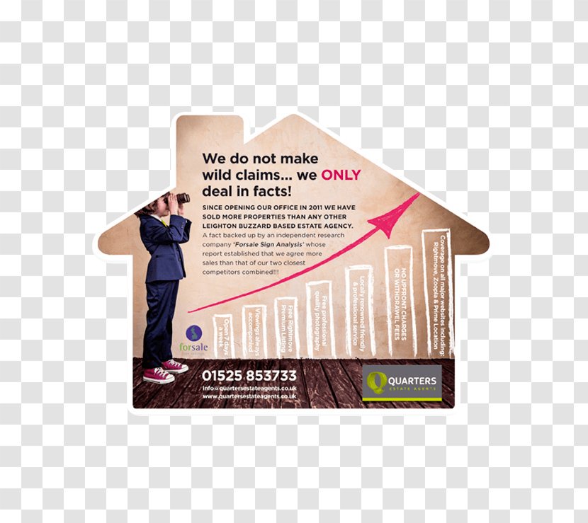 Advertising Estate Agent Flyer Marketing House - Information Transparent PNG