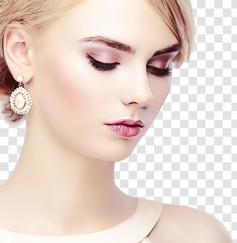 Make-up - Eyelash - Bob Cut Layered Hair Transparent PNG