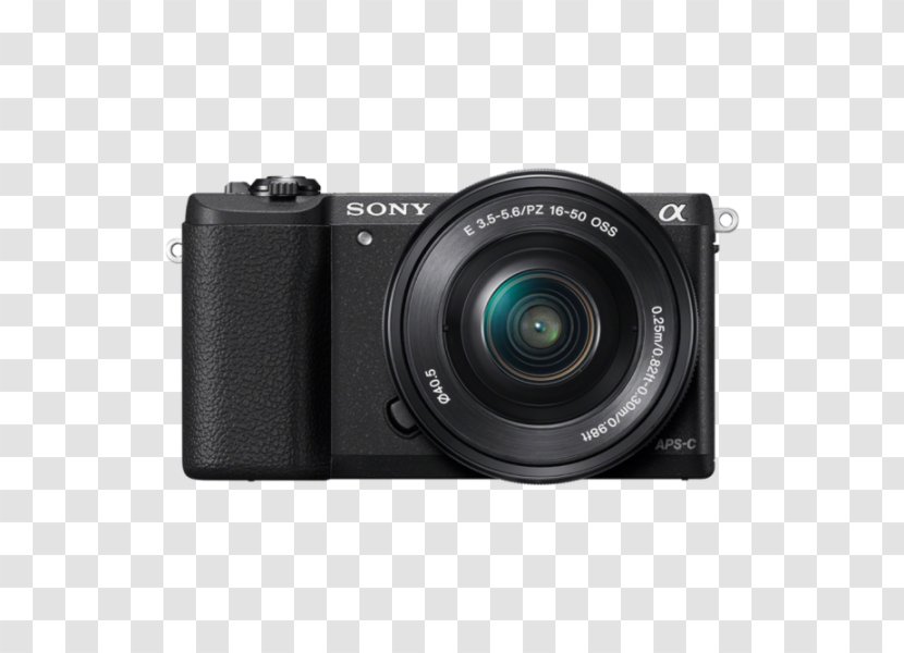 Sony α5000 α6000 α5100 Mirrorless Interchangeable-lens Camera - Pointandshoot Transparent PNG