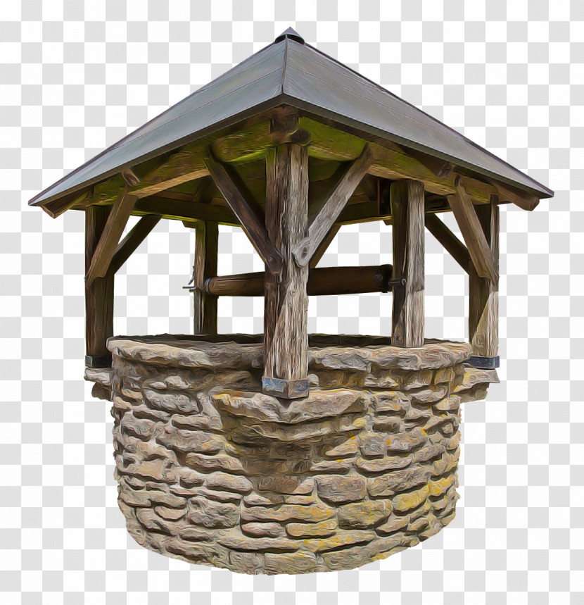 Water Well Gazebo Shed Roof Transparent PNG