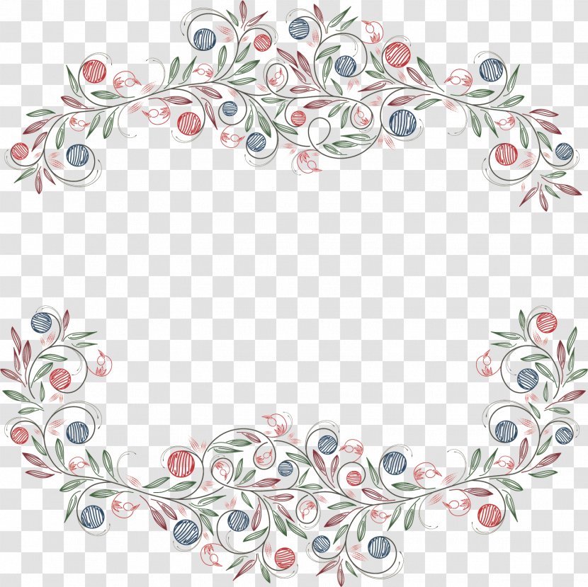 Flower Illustration Design Vector Graphics Wreath - Preservation Transparent PNG