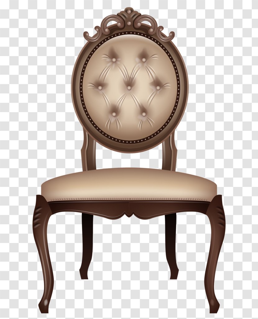 Antique Furniture Chair Table - Couch Transparent PNG