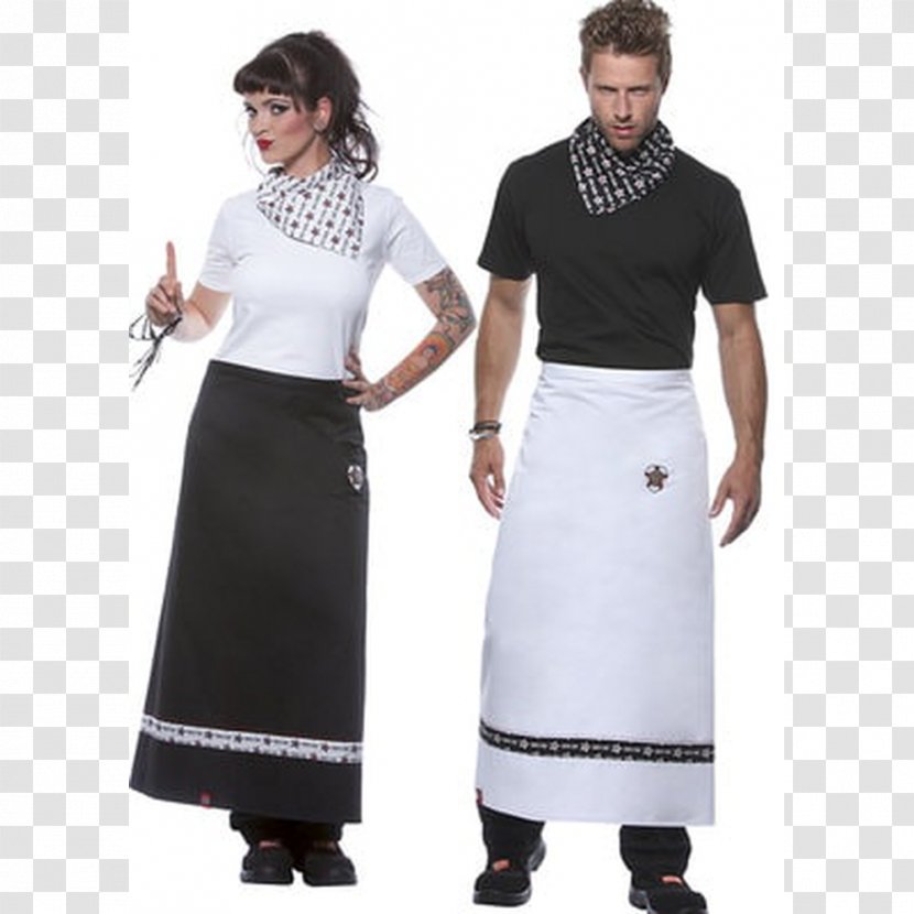 white apron skirt