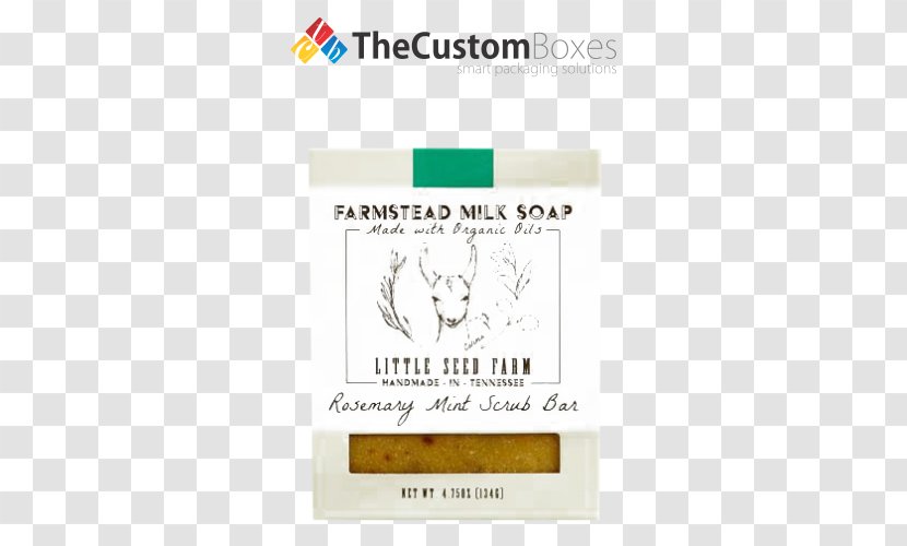 Paper Milk Goat Soap West Elm - Packaging Transparent PNG