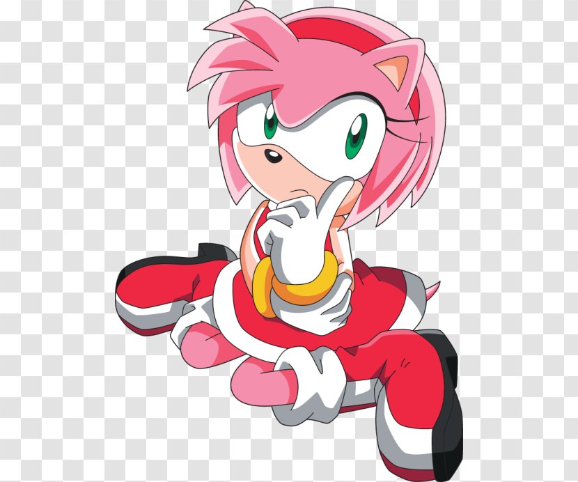 Amy Rose Sonic The Hedgehog CD Generations - Heart - Cartoon Transparent PNG