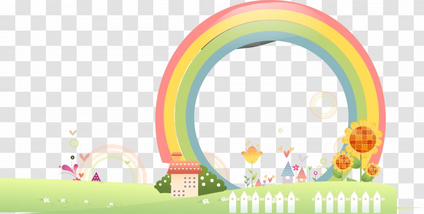 Comparison Of Vector Graphics Editors - Product Design - Country House Rainbow Background Transparent PNG
