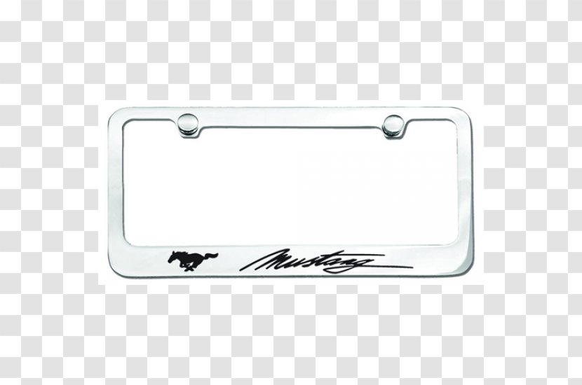 Horse Product Design Rectangle Body Jewellery - Ford Mustang - Chromium Plated Transparent PNG