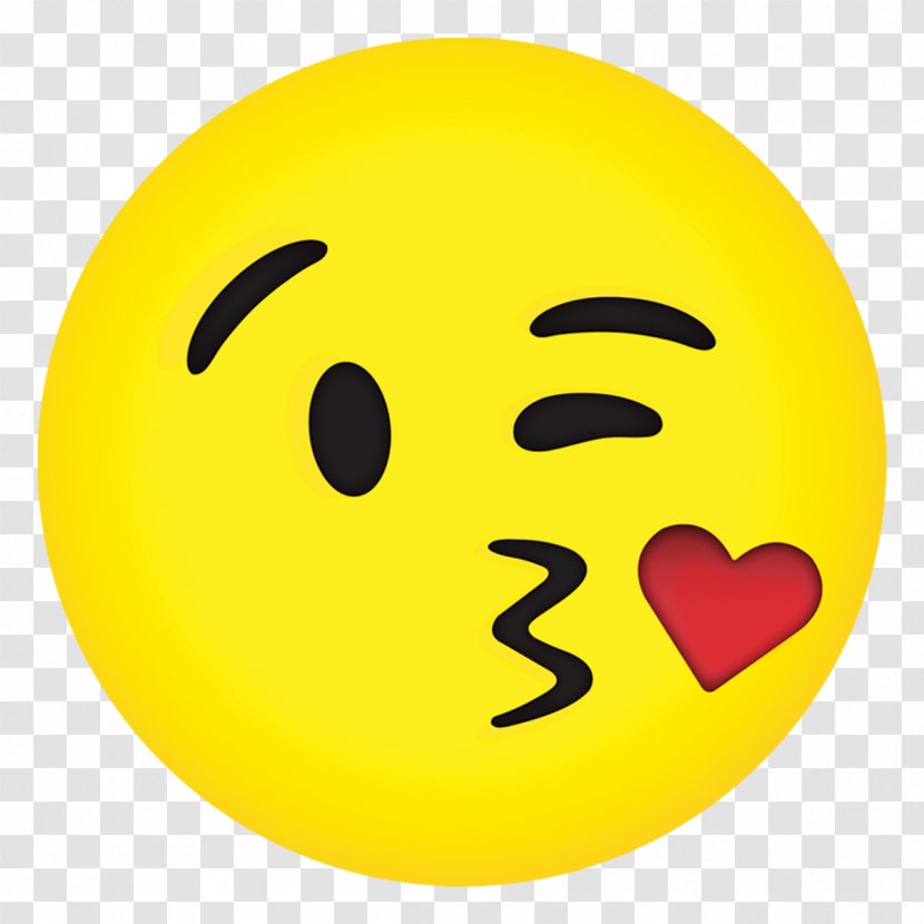 Emoji Emoticon Smiley Kiss Face - Yellow - Angry Transparent PNG