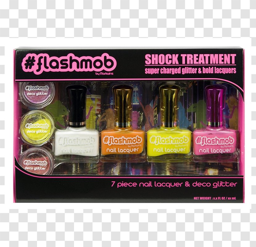 Cosmetics Flash Mob Make-up Nail Polish - Magenta Transparent PNG