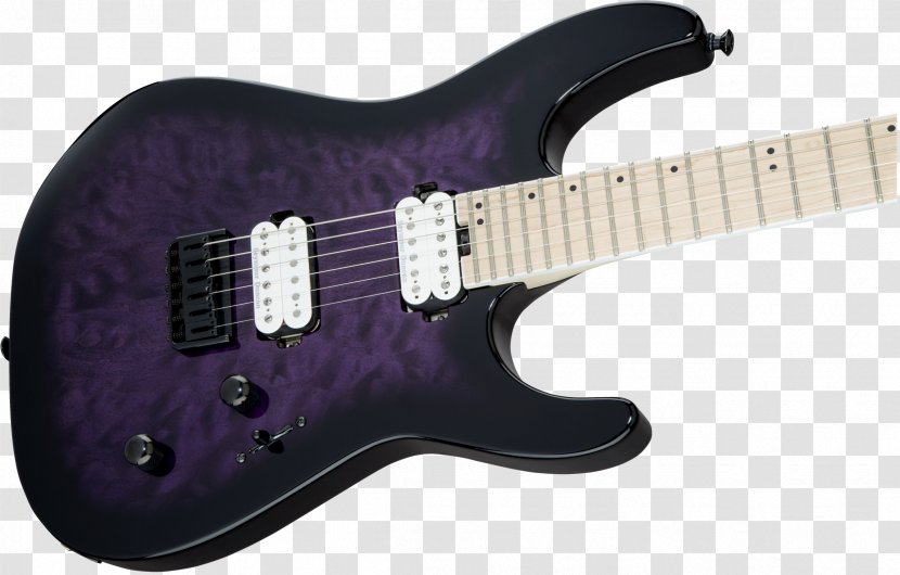 Electric Guitar Bass Jackson Guitars Dinky - Slide - Purple Burst Transparent PNG