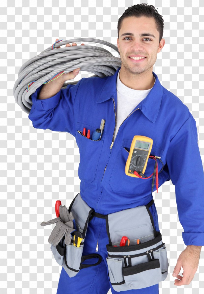 Electrician Technician Electricity Maintenance - Electronics - Logo Transparent PNG