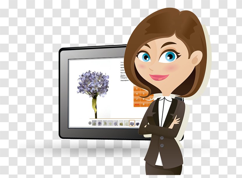 Royalty-free Clip Art - Technology - Sales Lady Transparent PNG