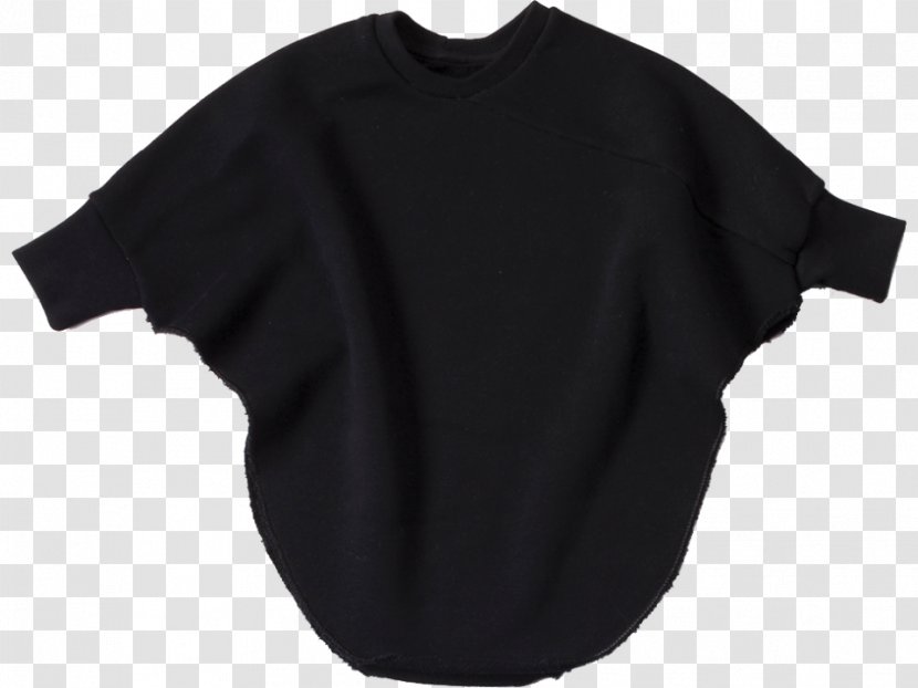 Sleeve Shoulder Black M - Neck - Cotton Top Tamarin Animal Transparent PNG