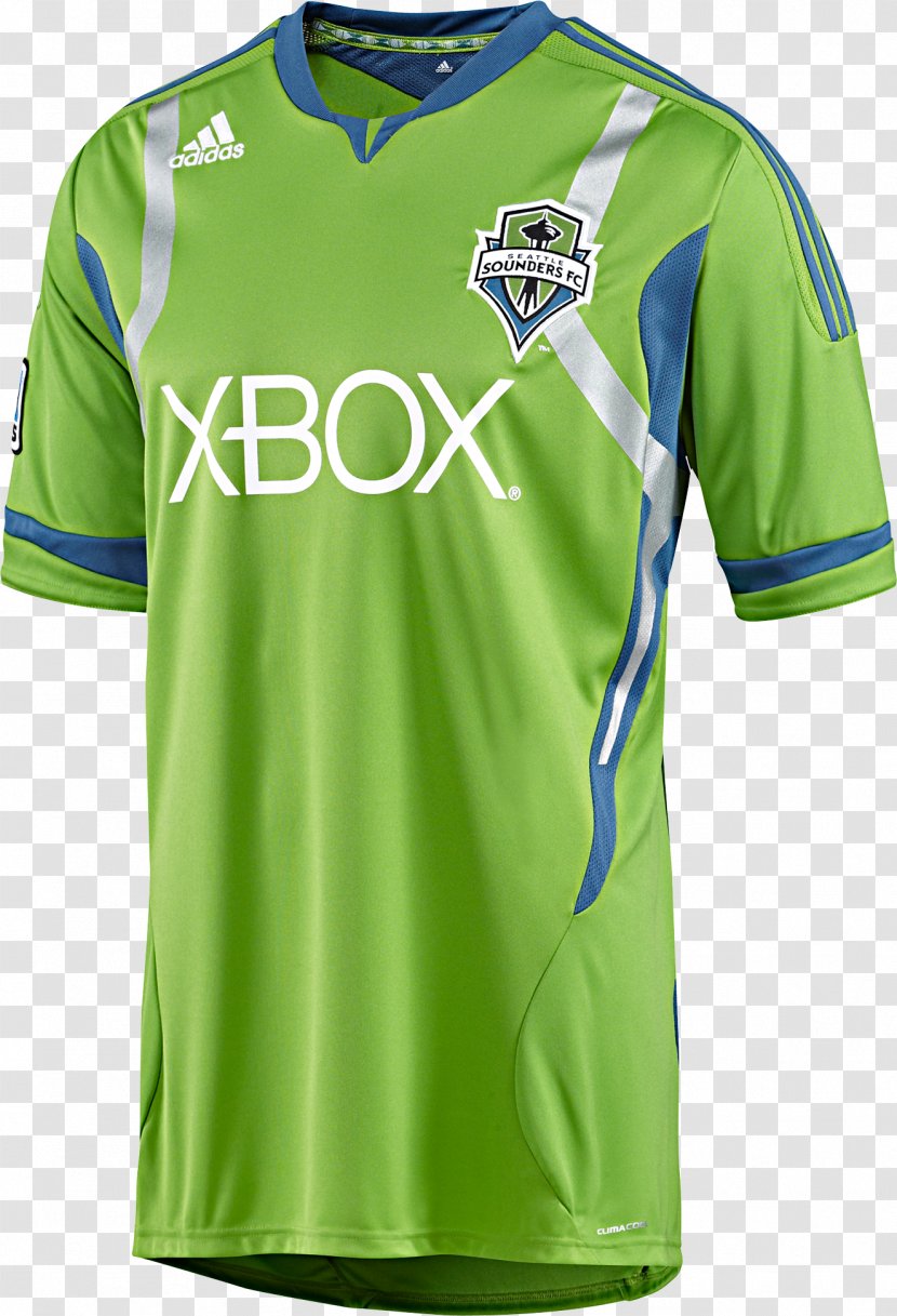 Seattle Sounders FC 2012 Major League Soccer Season Portland Timbers T-shirt Jersey - JERSEY Transparent PNG