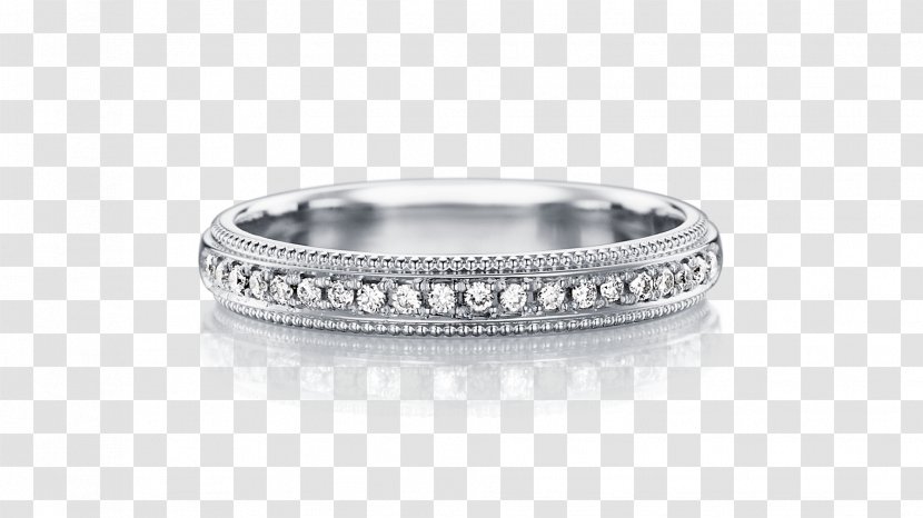 Wedding Ring Jewellery Store Diamond - Silver Transparent PNG