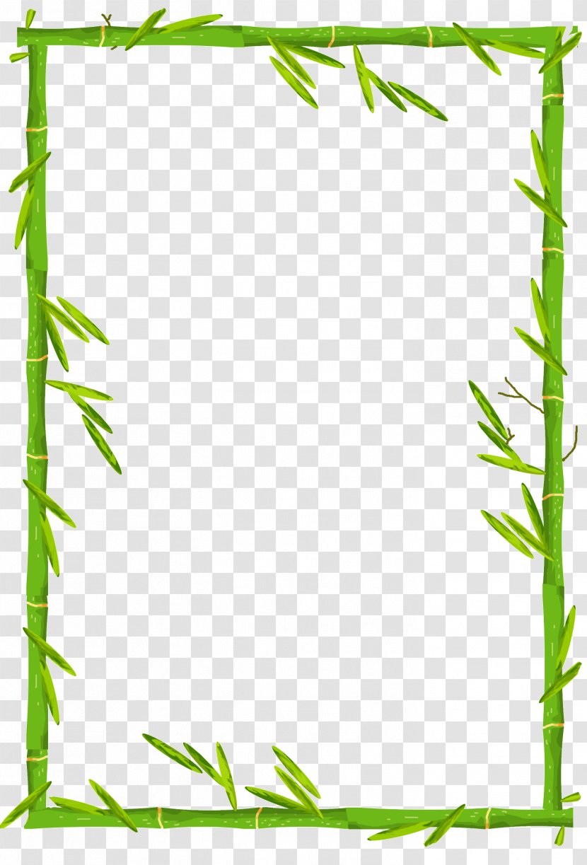 Bamboo - Rectangle - Border Transparent PNG