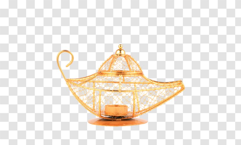 Candlestick One Thousand And Nights Lighting Golden Chirag - Candle Transparent PNG