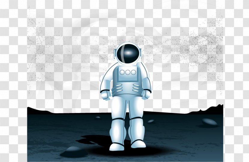 Astronaut Outer Space Euclidean Vector Computer File - Astronauts In Transparent PNG
