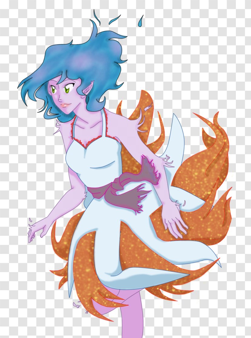 Mermaid Horse Costume Design Cartoon - Flower Transparent PNG