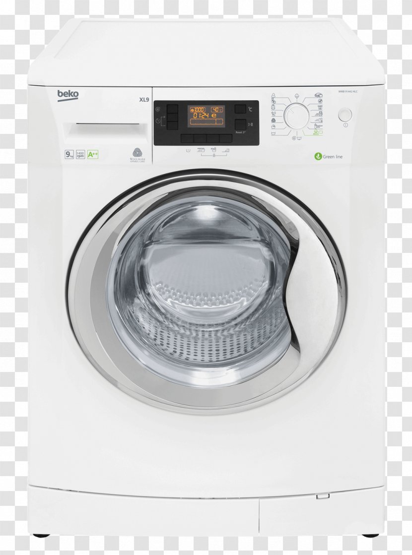 Clothes Dryer Washing Machines Beko WMB 91242 Laundry - Home Appliance - Wash Transparent PNG
