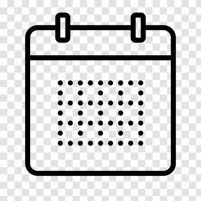 Font - Calendar - Calender Icon Transparent PNG