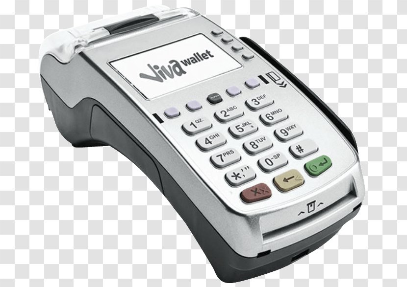 VeriFone Holdings, Inc. EMV Payment Terminal Point Of Sale Contactless - Debit Card - Verifone Transparent PNG