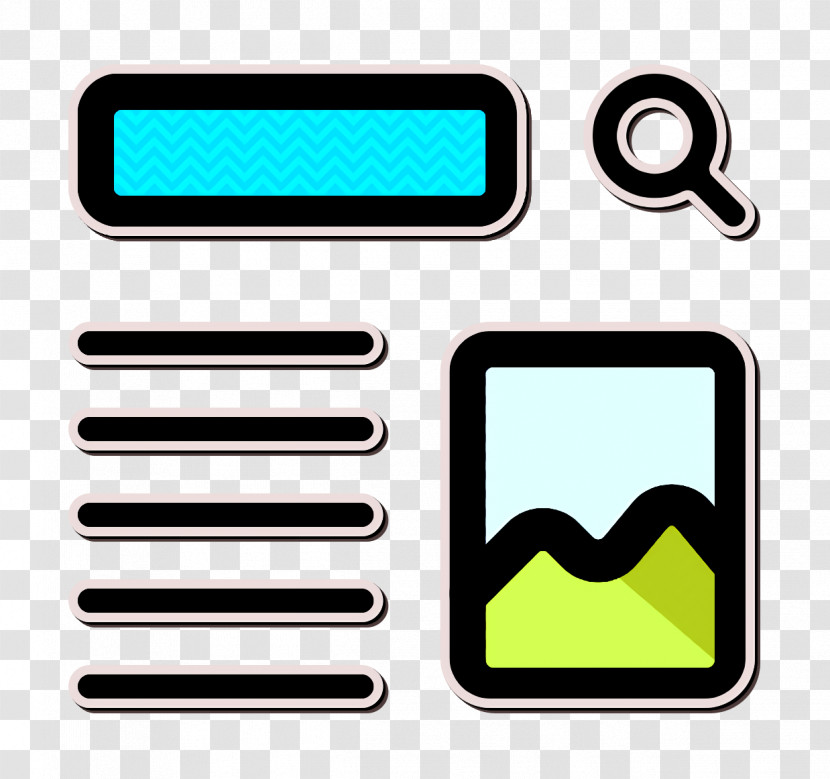 Wireframe Icon Ui Icon Transparent PNG