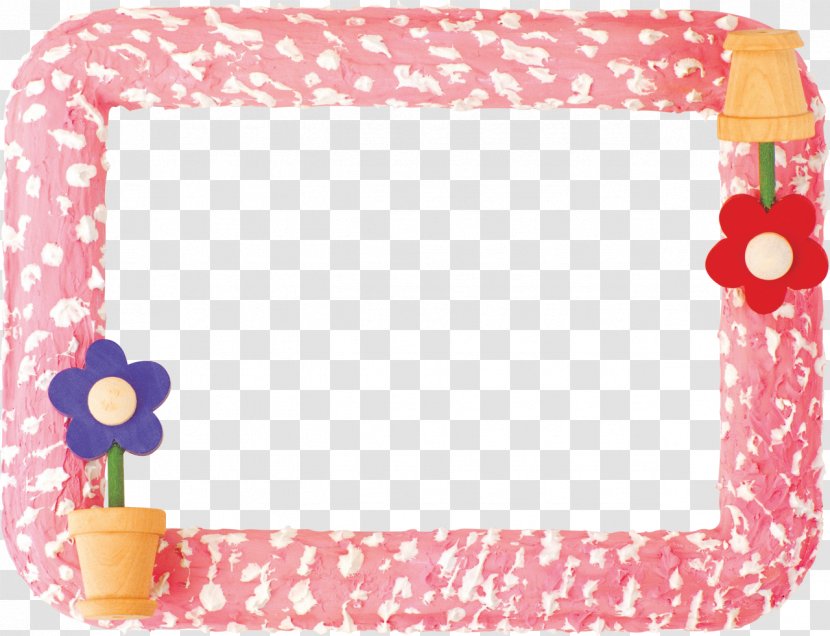 Cuteness - Rectangle - Pink Frame Transparent PNG