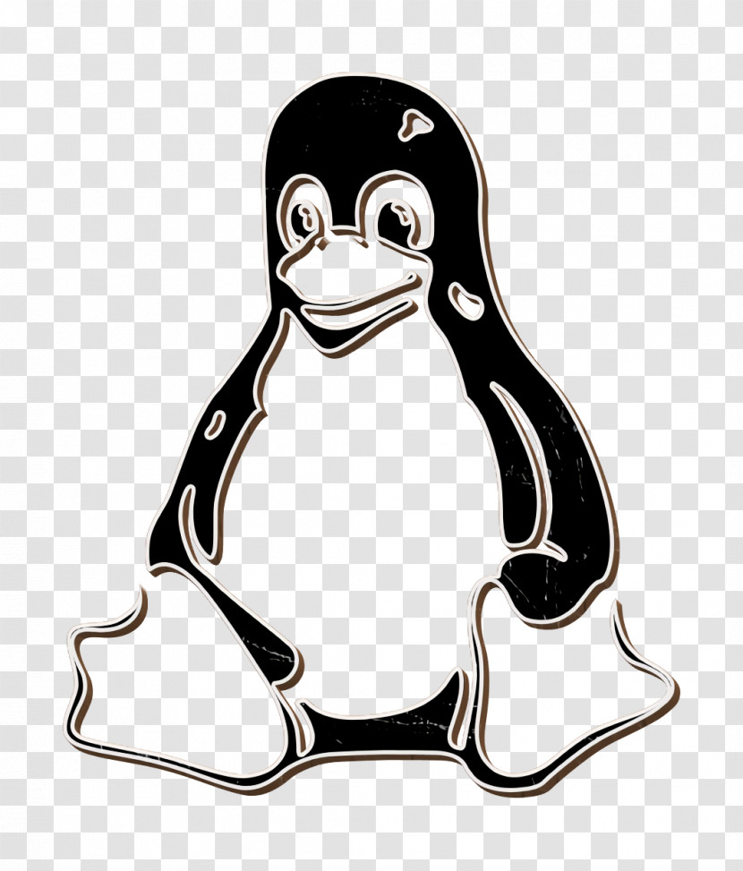 Coolicons Icon Linux Penguin Icon Logo Icon Transparent PNG