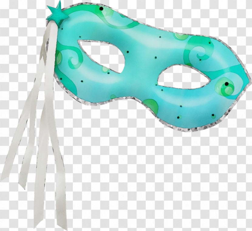 Mask Aqua Personal Protective Equipment Green Costume Transparent PNG