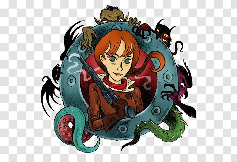 Scarlett Hart: Monster Hunter Octopus Cartoon - Delicious Transparent PNG